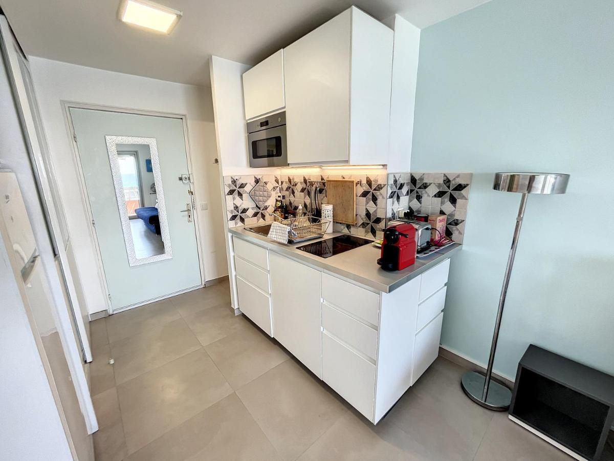 Studio With Beautiful Sea View And Direct Beach Access 칸느 외부 사진